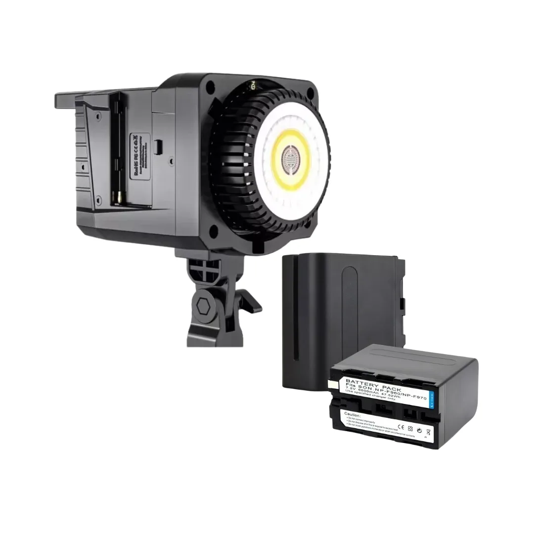 Iluminador LED Profissional Sokani X100 + 2 Baterias