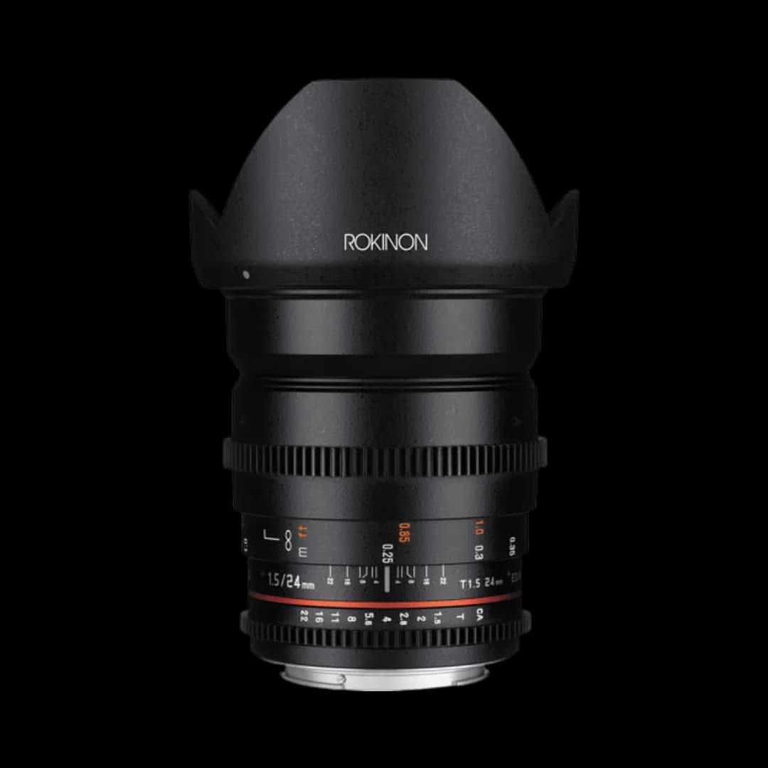 Lente Rokinon 24MM T1.5 Cine DS para Canon