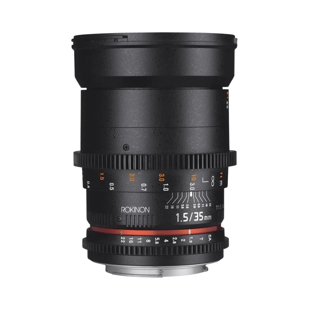 Lente Rokinon 35MM T1.5 Cine DS para Canon