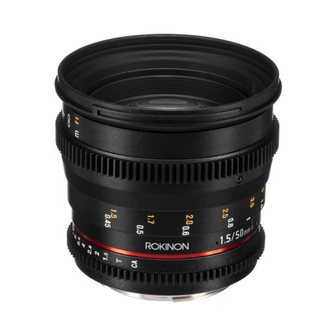 Lente Rokinon 50MM T1.5 Cine DS para Canon