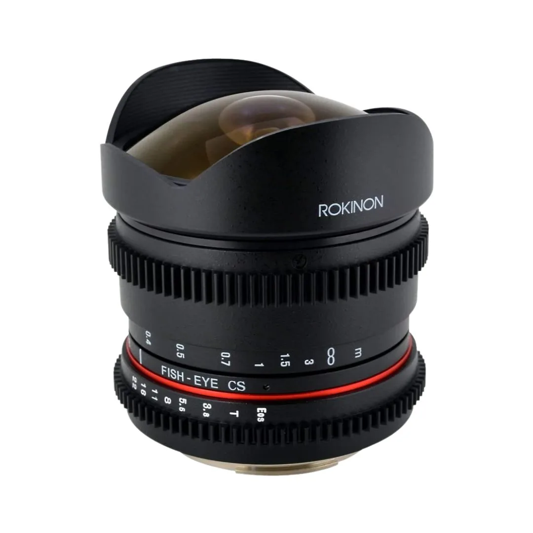 Lente Rokinon 8MM F3.8 Cine DS para Canon
